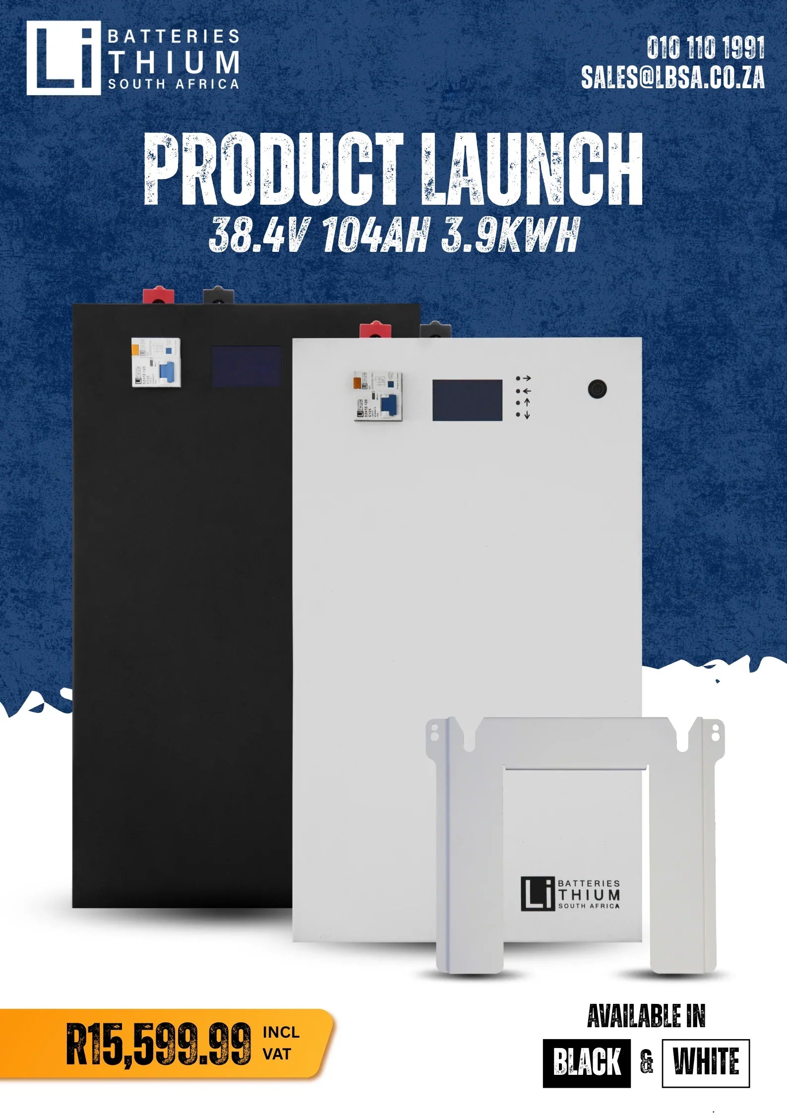 Introducing the New LBSA 3.9kWh Lithium Battery