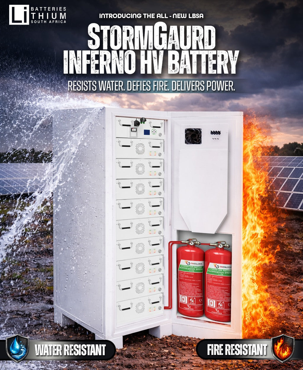 Introducing the LBSA StormGaurd Inferno High Voltage Battery.