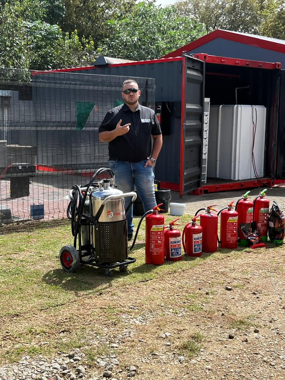 LBSA at the Fireblock Demo Day - Advancing Lithium Battery Safety Through Real-World Fire Testing