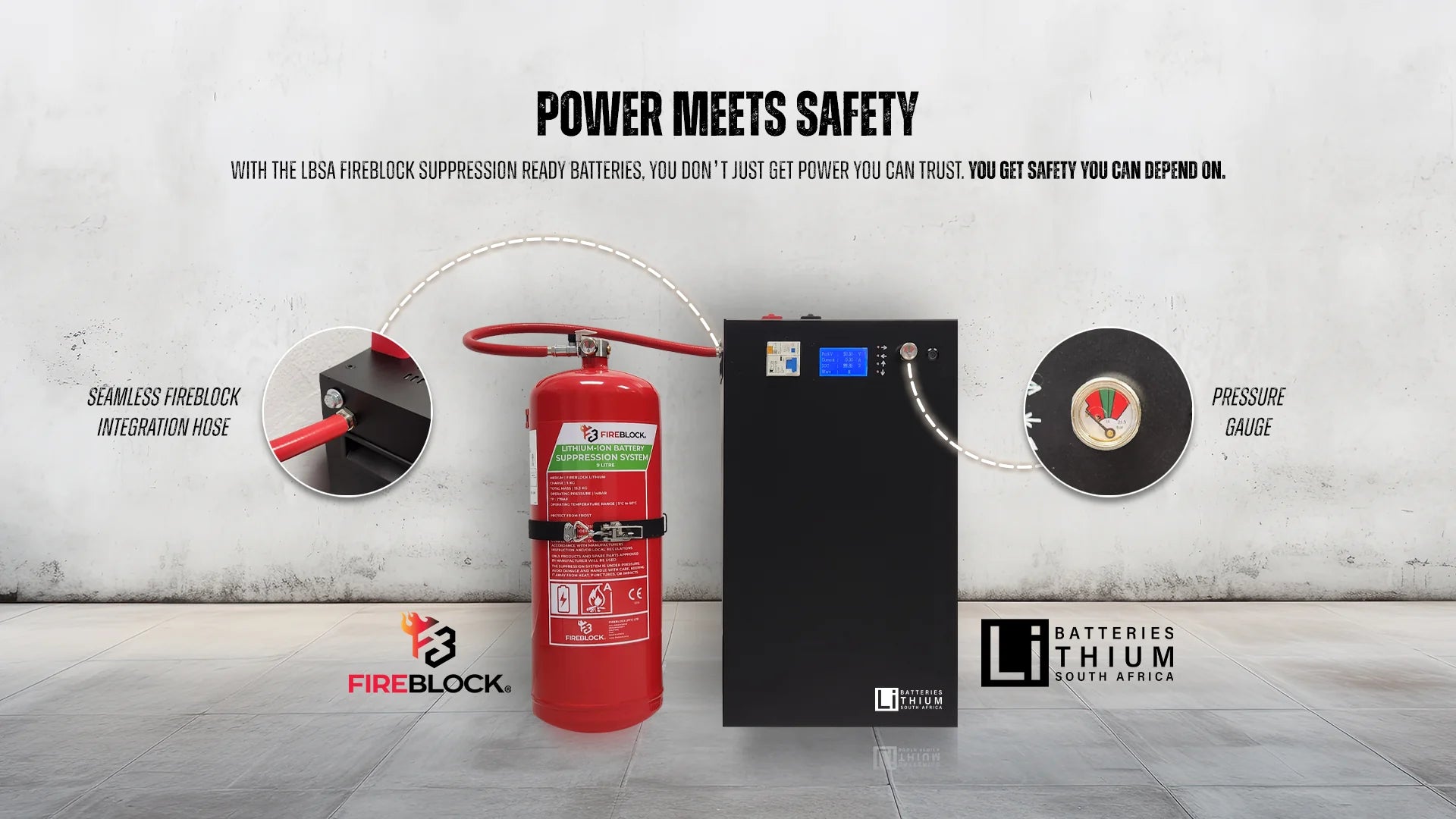 LBSA Power. Fireblock Safety