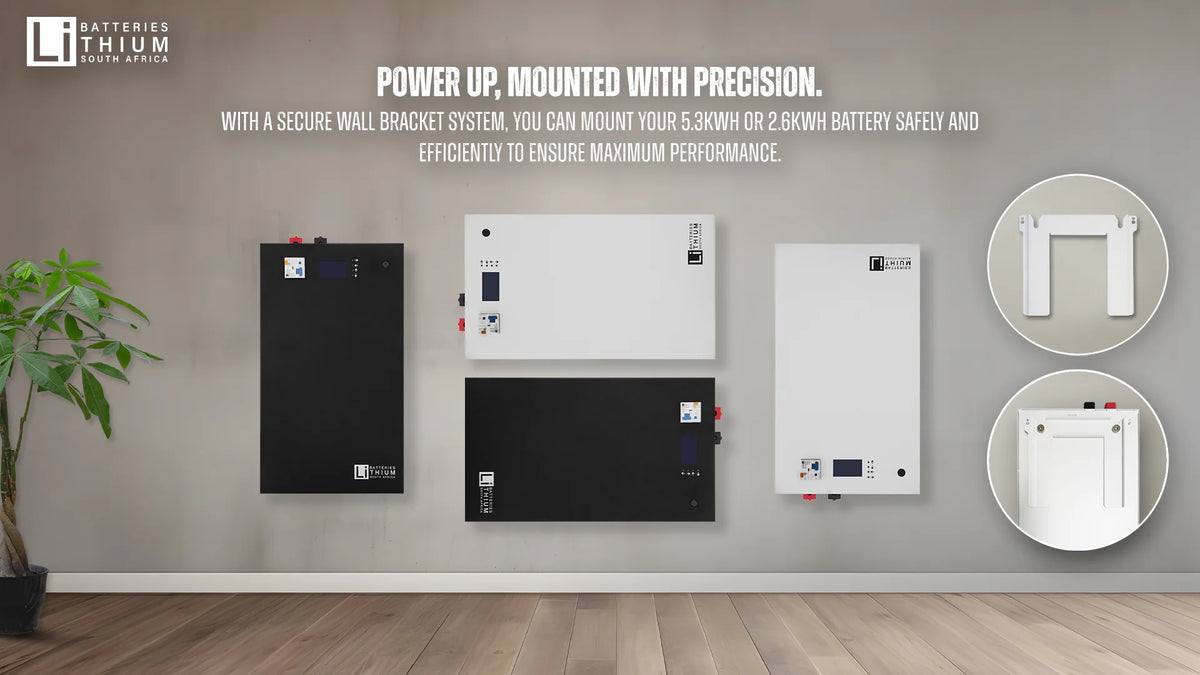 How to Mount Your LBSA 5.3kWh or 2.6kWh Batteries: A Step-by-Step Guide