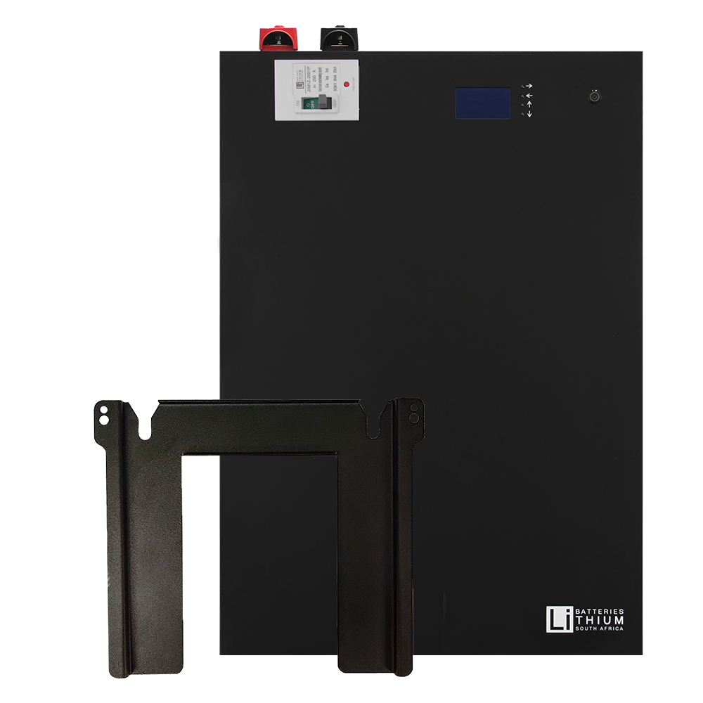 10.6 kWh 51.2v 208Ah  LiFePO4 Lithium Iron Phosphate Wall Mount Solar UPS Battery l Fireblock Suppression Ready