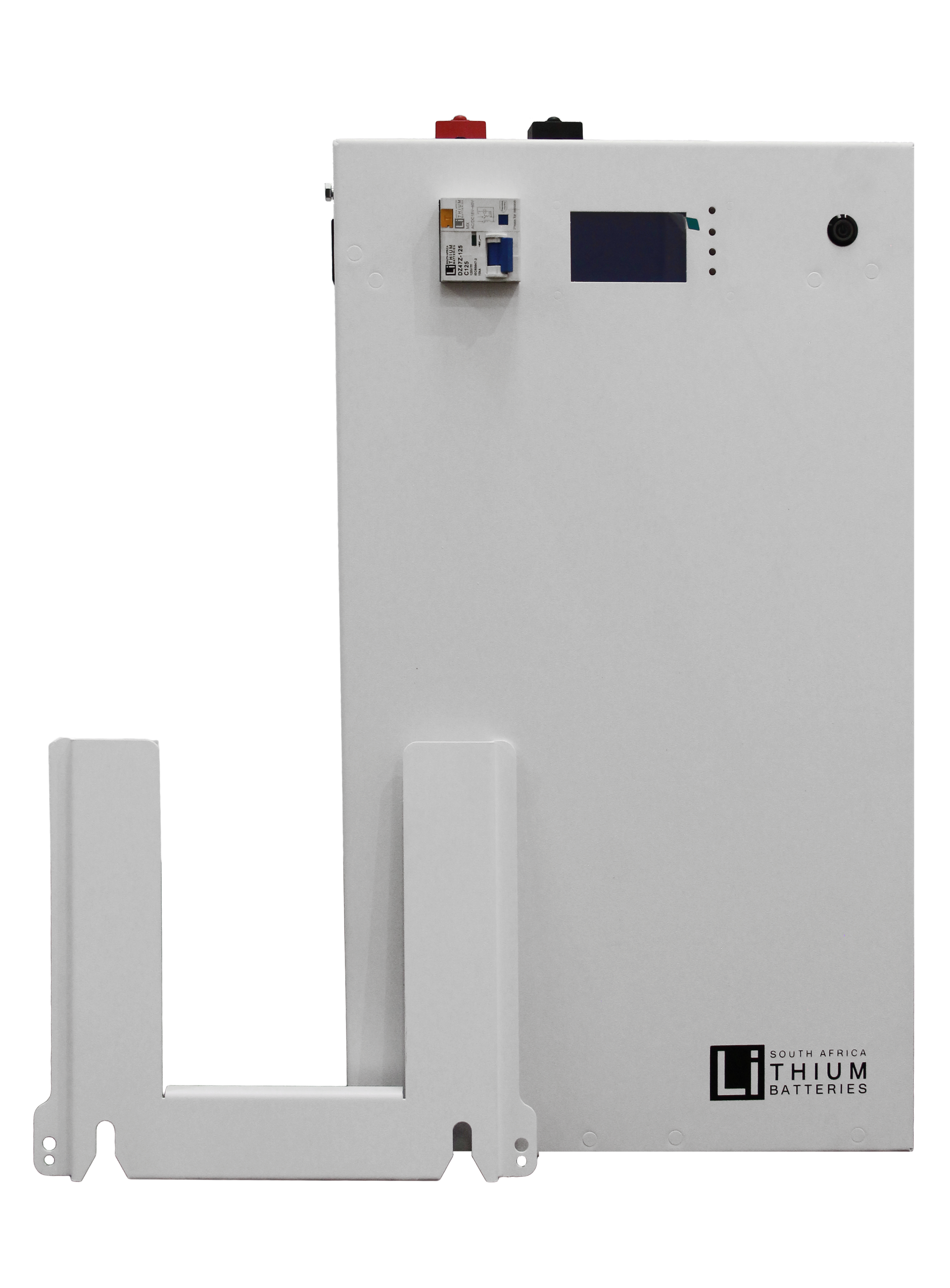 WHITE 25.6v 208Ah 5.3kWh LiFePO4 Lithium Iron Phosphate Wall Mount Solar UPS Battery l Fireblock Suppression Ready