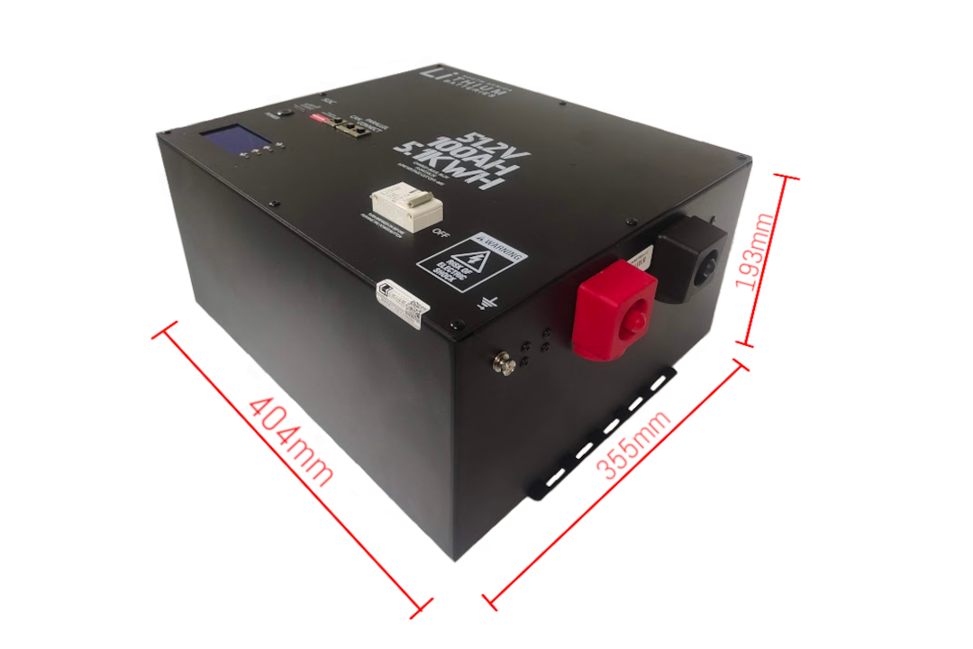 48v 100Ah(105Ah) 5.1kWh  LiFePO4 Lithium Iron Phosphate Wall Mount Solar UPS Battery - Lithium Batteries South Africa