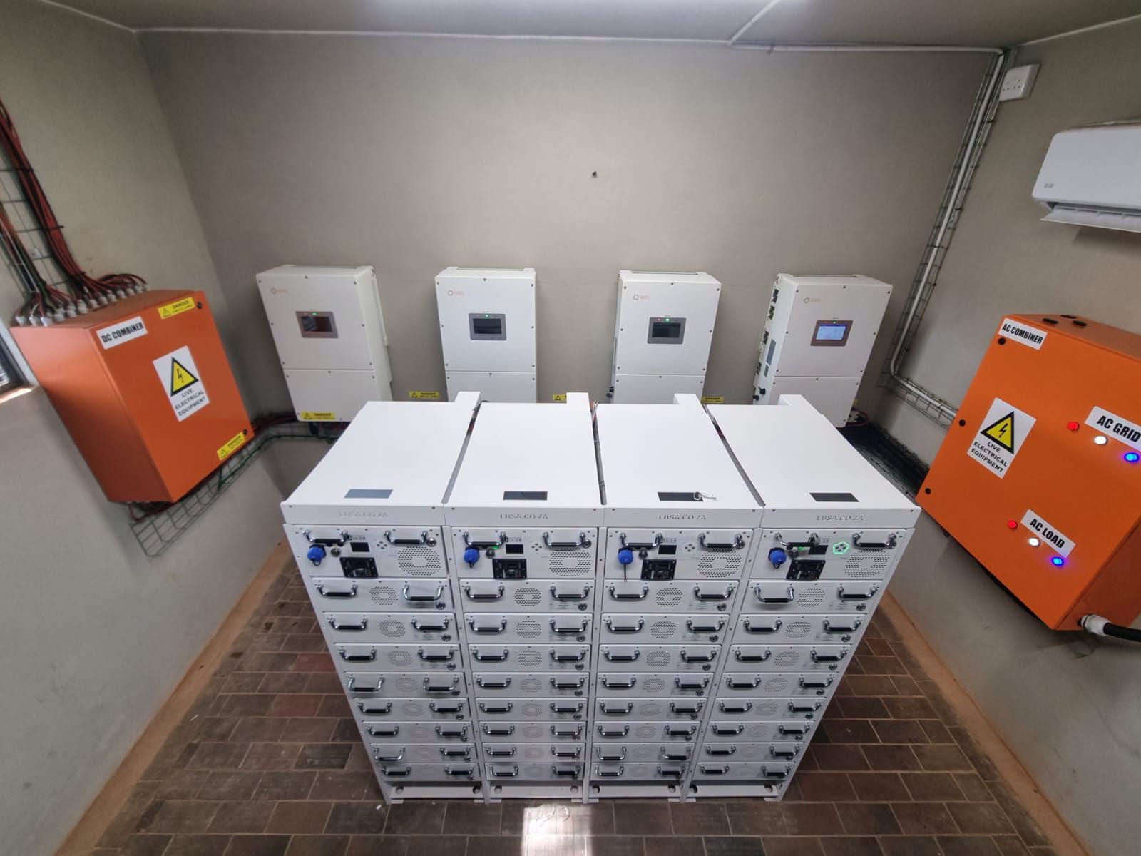 Commercial Energy Installation Feature: 255.6kWh LBSA High Voltage Battery System Installed by C4 Electrical