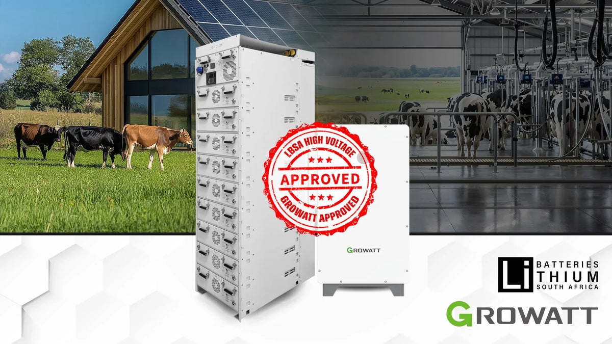 Rhino Intelliflex High Voltage Battery: LBSA is Officially Growatt Approved!