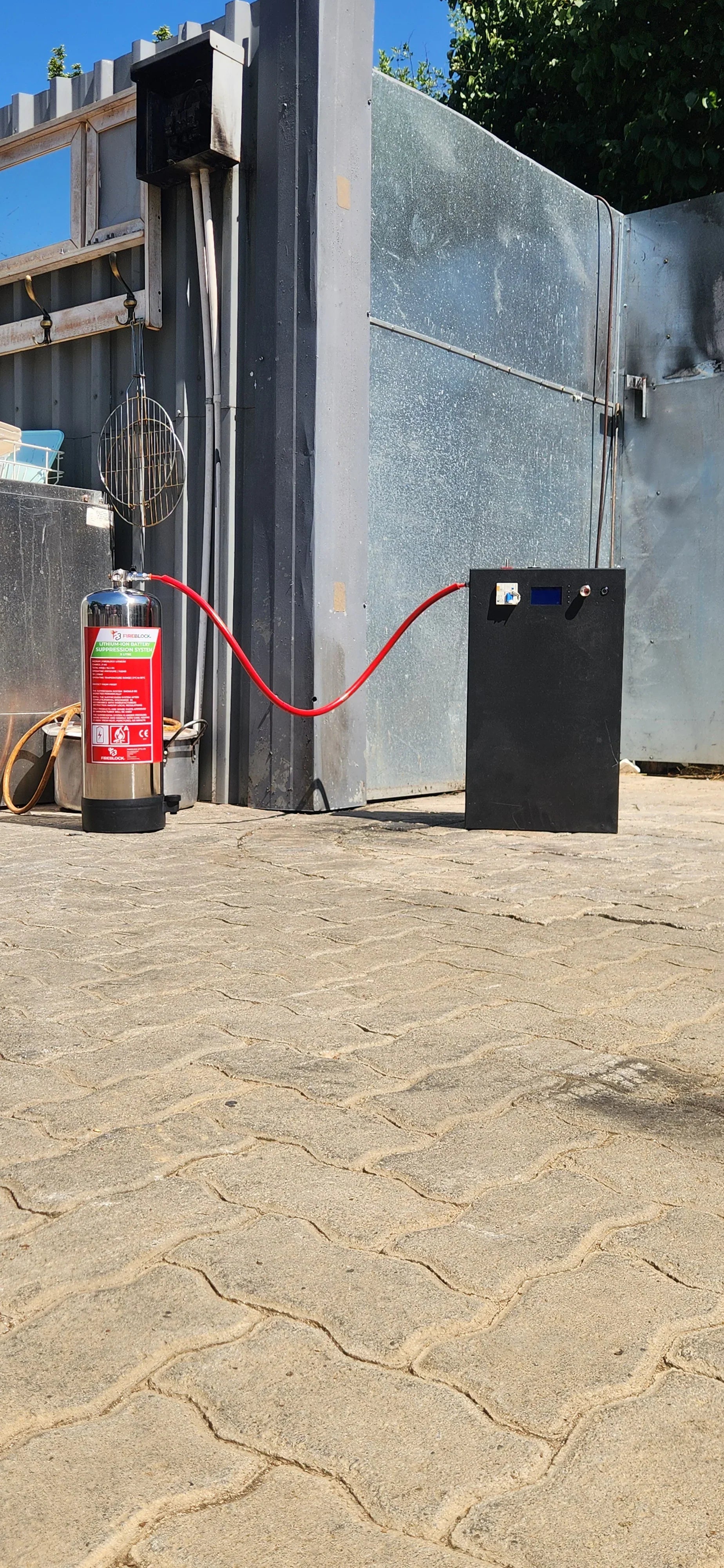LBSA Fireblock Suppression Ready Battery Put to the Test at Fireblock Demo Day
