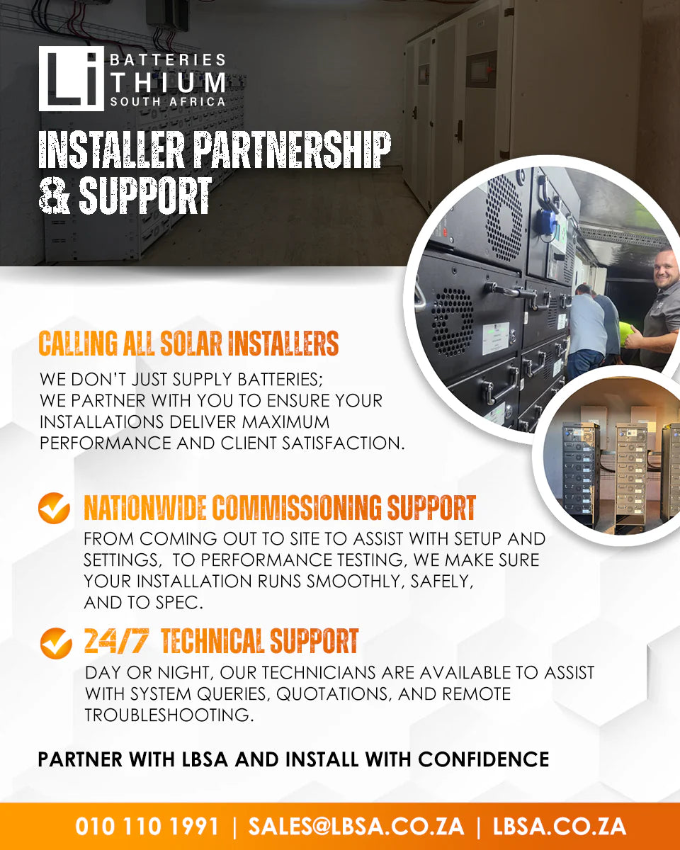 Calling All Solar Installers – LBSA Has Your Back! – Lithium Batteries ...