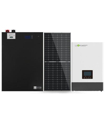 Luxpower SNA 5000 with 10.6kWh LBSA battery and 10x 460W LBSA Panels Combo