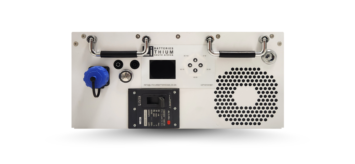 High Voltage Controller Rack Mount White