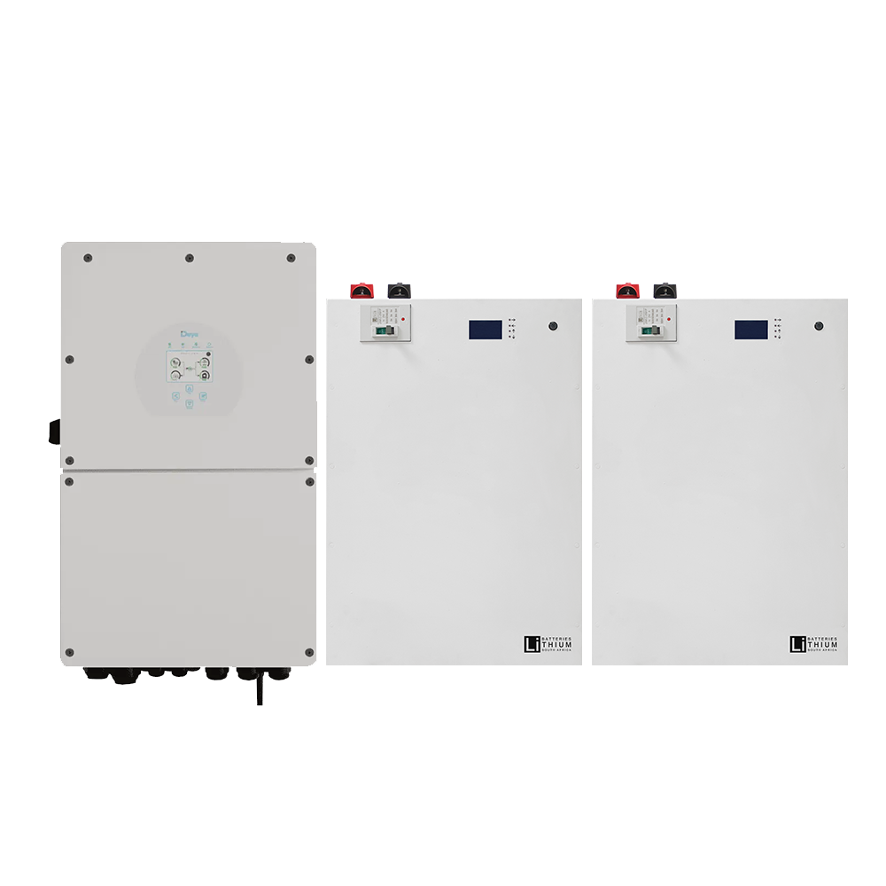 16kw Deye Hybrid Inveter with two 10.6kWH LBSA batteries