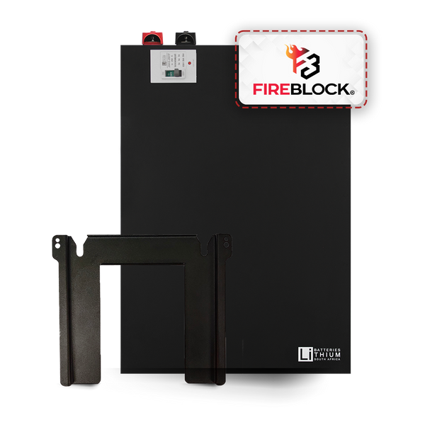 10.6 kWh 51.2v 208Ah  LiFePO4 Lithium Iron Phosphate Wall Mount Solar UPS Battery l Fireblock Suppression Ready