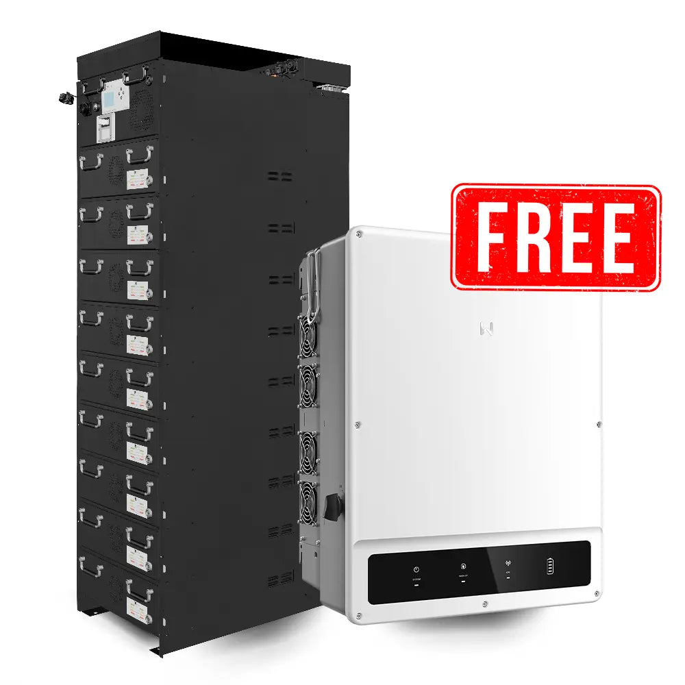 691V 104Ah 71.8kWh LBSA WFRE High Voltage Battery INCLUDES GOODWE 50Kw INVERTER