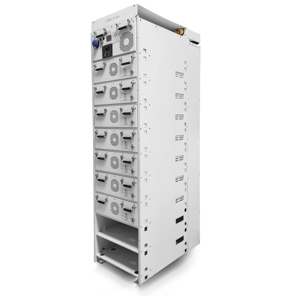 VSD - White 537.6V 104Ah 55.9kWh LBSA Rhino Intelliflex High Voltage Battery