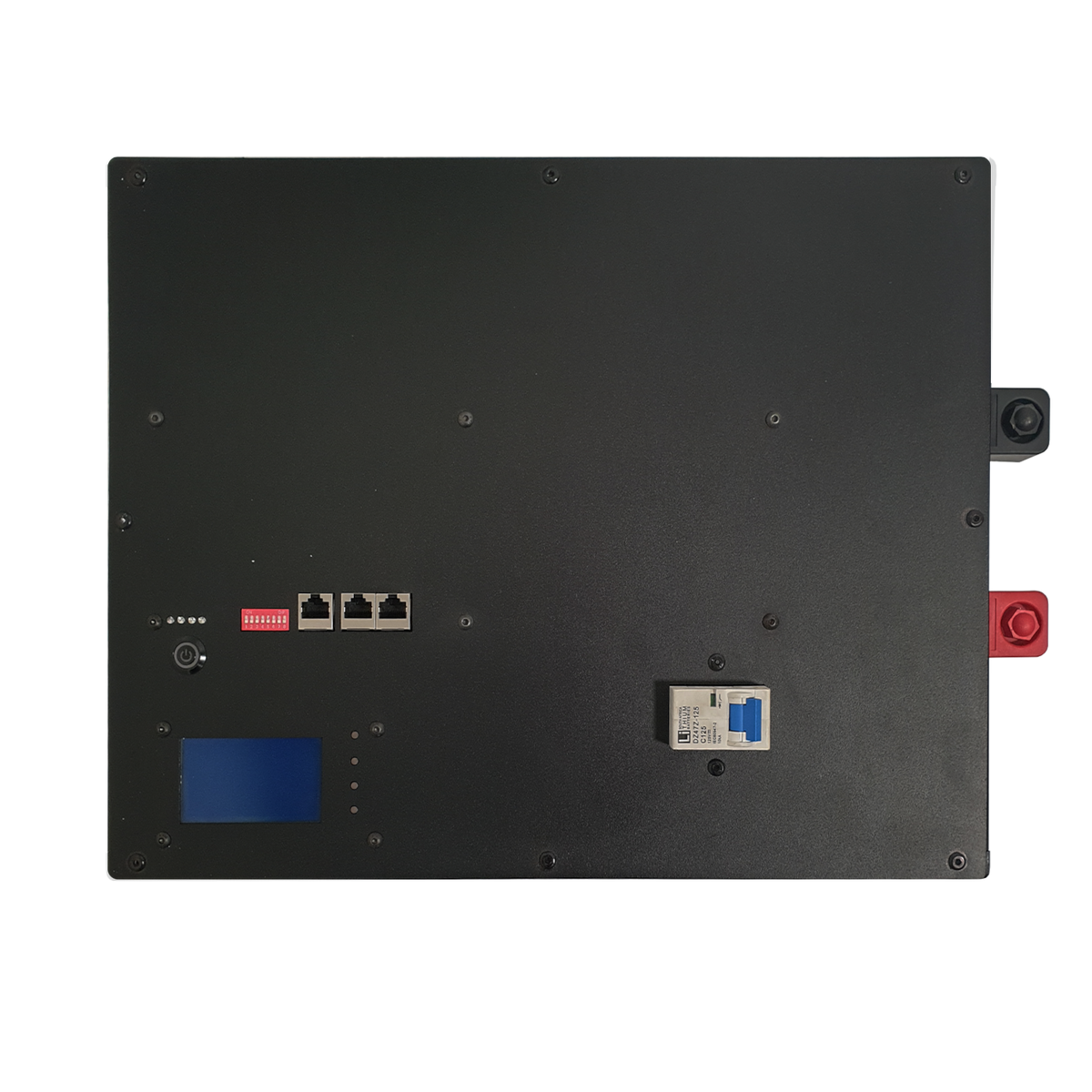 5.1kwh battery enclosure with 100A smart BMS and 125A breaker