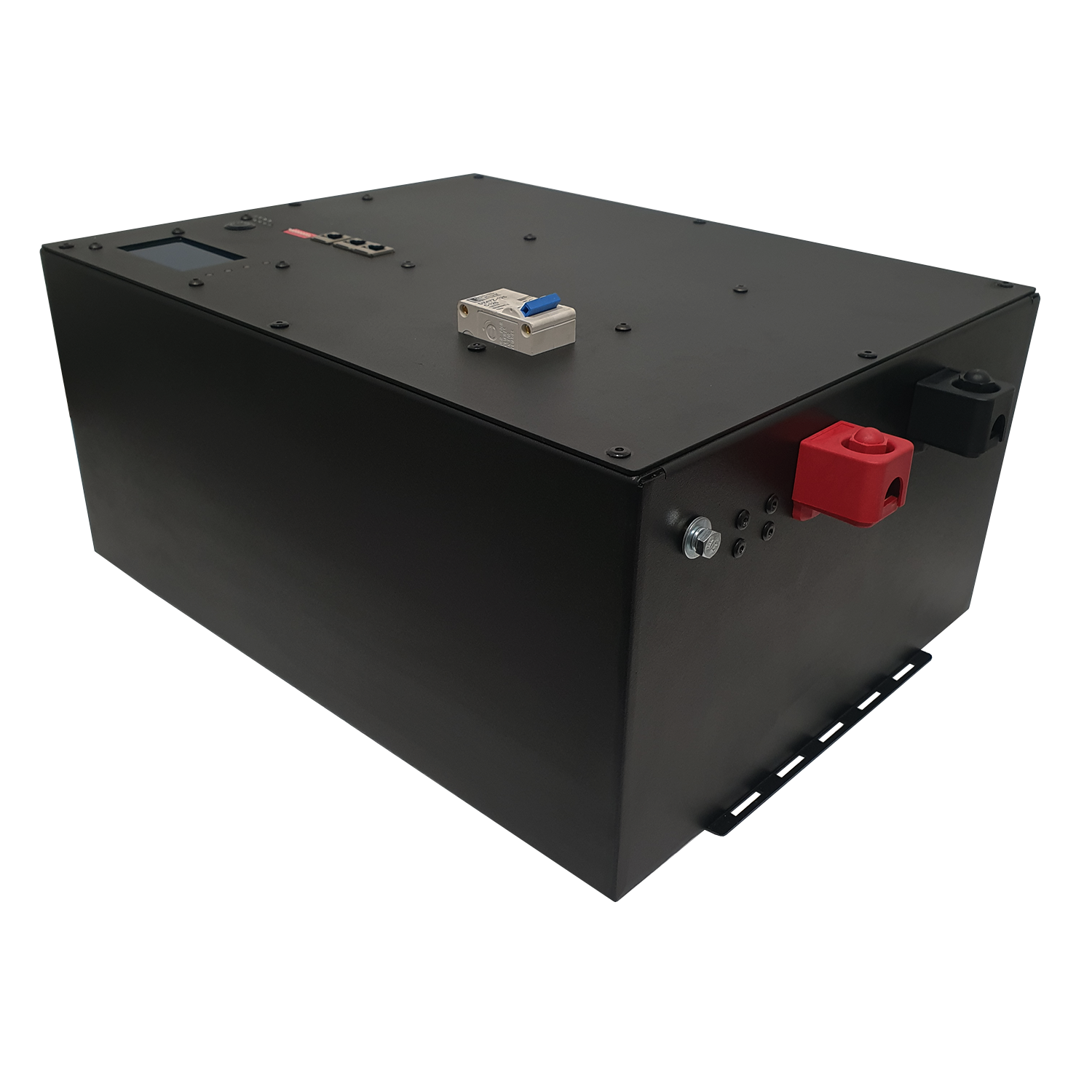 5.1kwh battery enclosure with 100A smart BMS and 125A breaker – Lithium ...