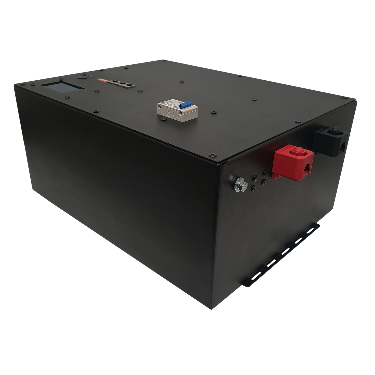 5.1kwh battery enclosure with 100A smart BMS and 125A breaker