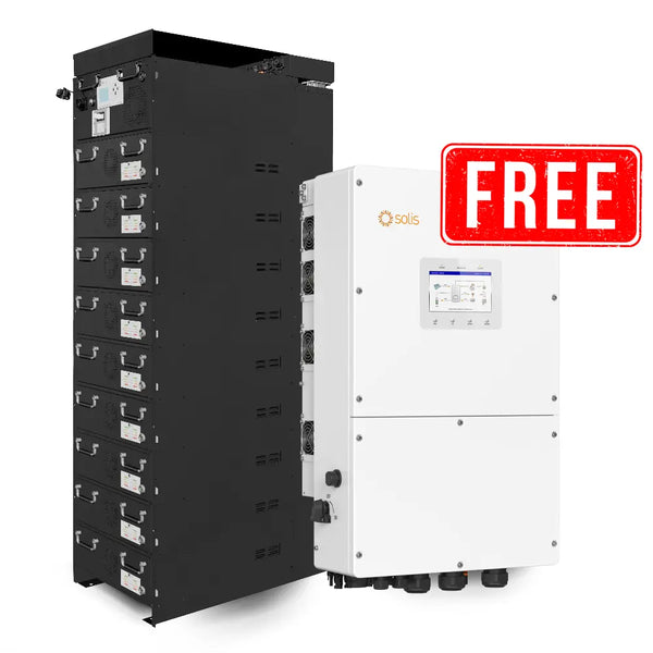 691V 104Ah 71.8kWh LBSA Rhino Intelliflex High Voltage Battery INCLUDES SOLIS 50Kw INVERTER