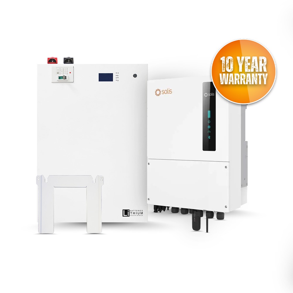 Solis Hybrid 6K & LBSA 51.2V 208Ah 10.6kWh