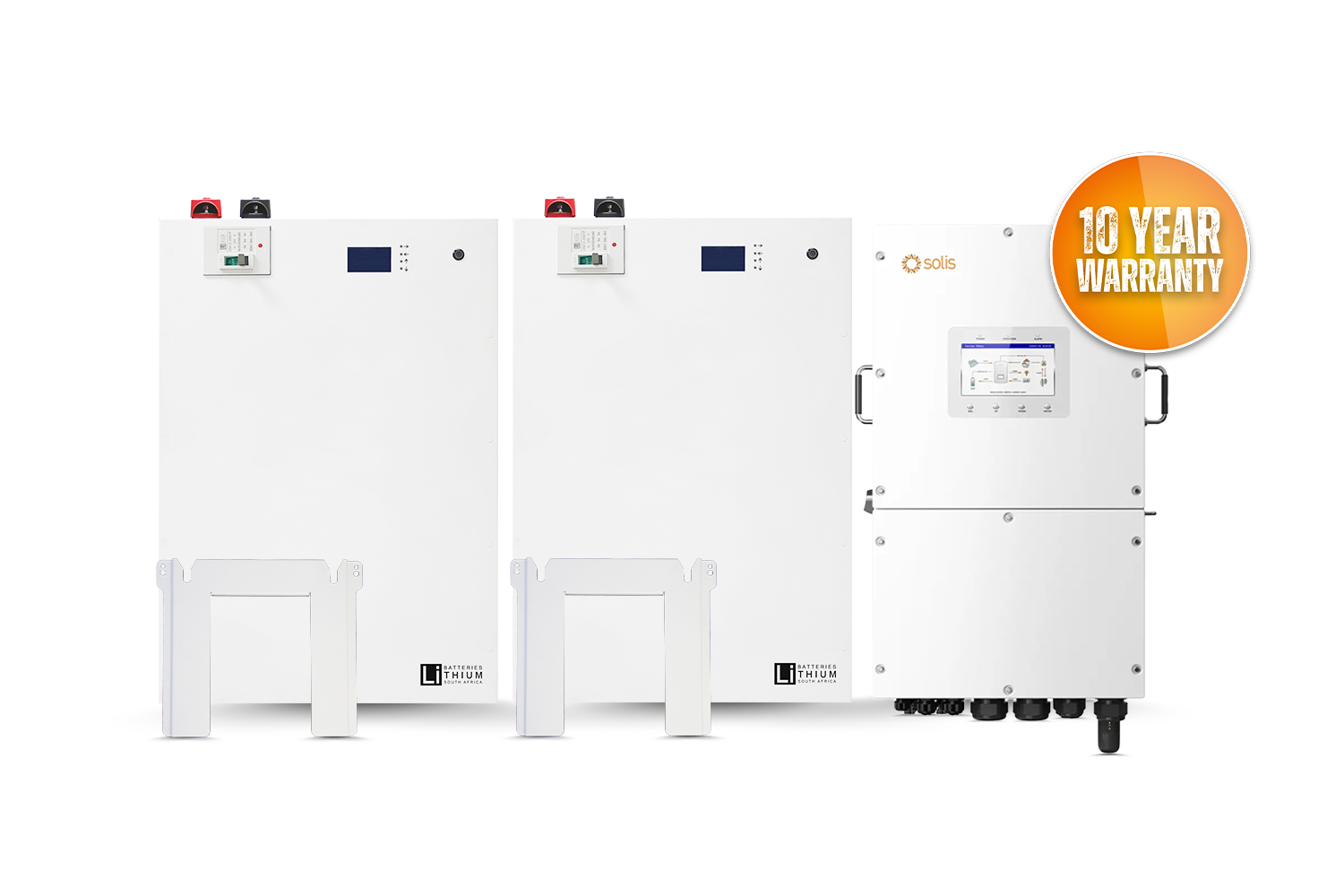 Solis Hybrid 14K & 2x LBSA 51.2V 208Ah 10.6kWh