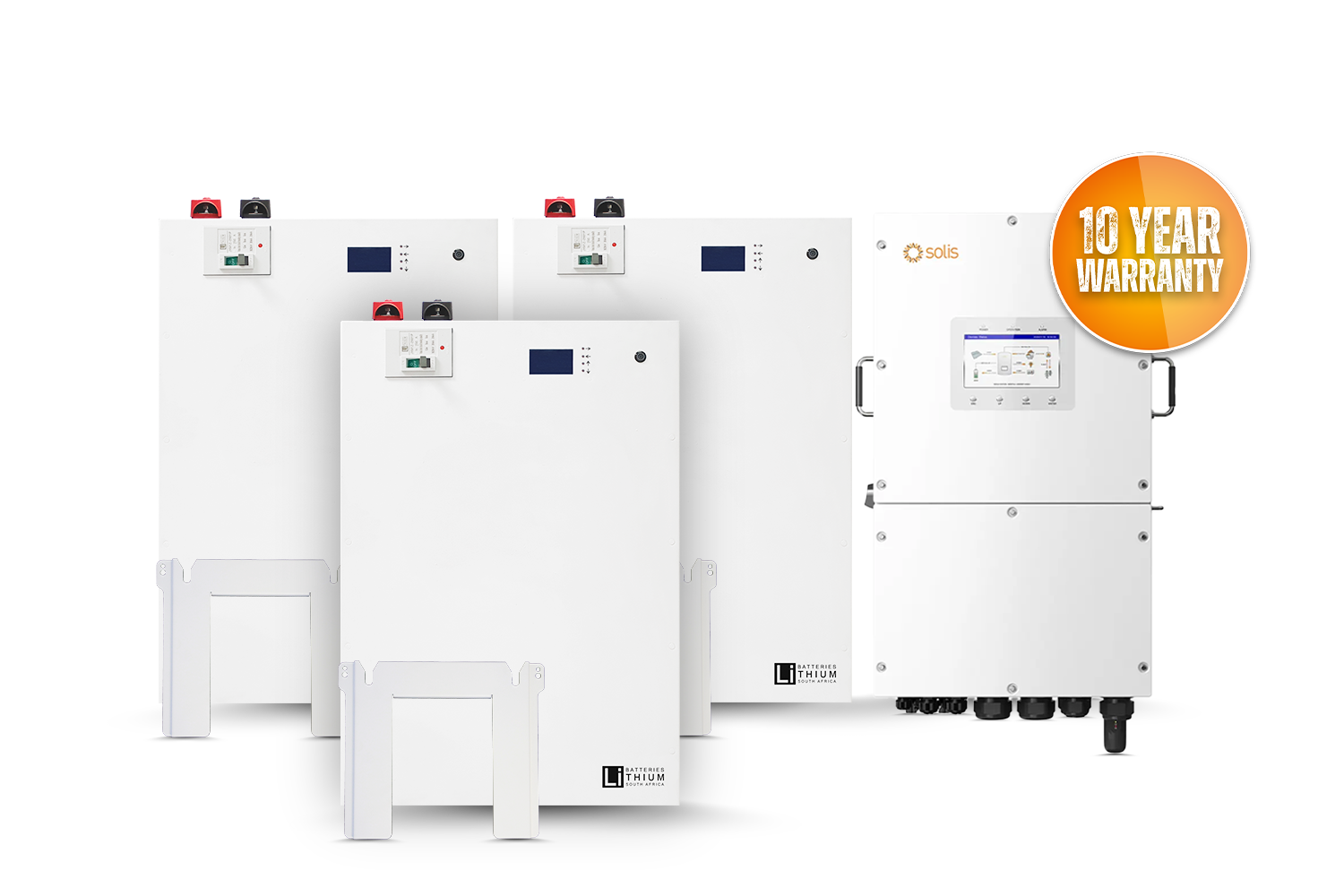 Solis Hybrid 16K & 3x LBSA 51.2V 208Ah 10.6kWh