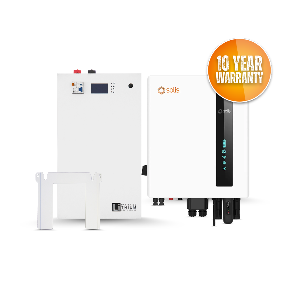 Solis Hybrid 5K & LBSA 51.2V 104Ah 5.3kWh