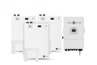 Sunsynk Hybrid 12K & 3x LBSA 51.2V 208Ah 10.6kWh