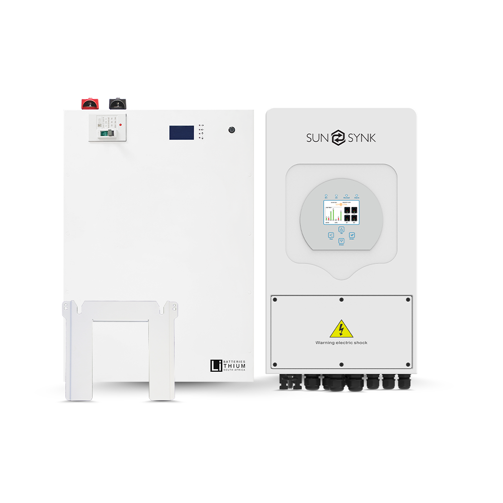 Sunsynk Hybrid 5K & LBSA 51.2V 104Ah 10.6kWh