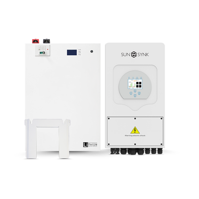 Sunsynk Hybrid 5K & LBSA 51.2V 104Ah 10.6kWh