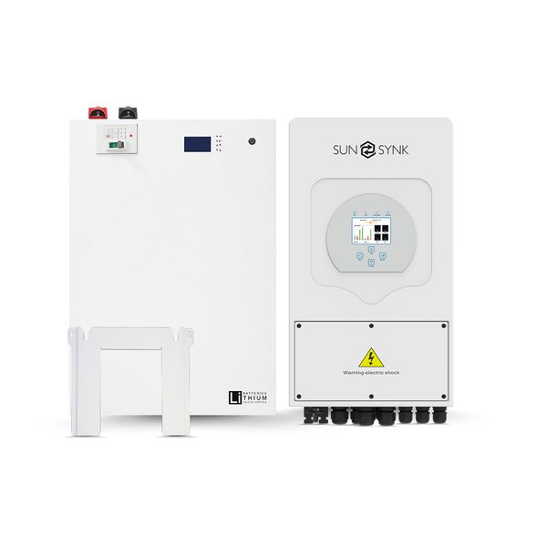 Sunsynk Hybrid 5K & LBSA 51.2V 104Ah 10.6kWh