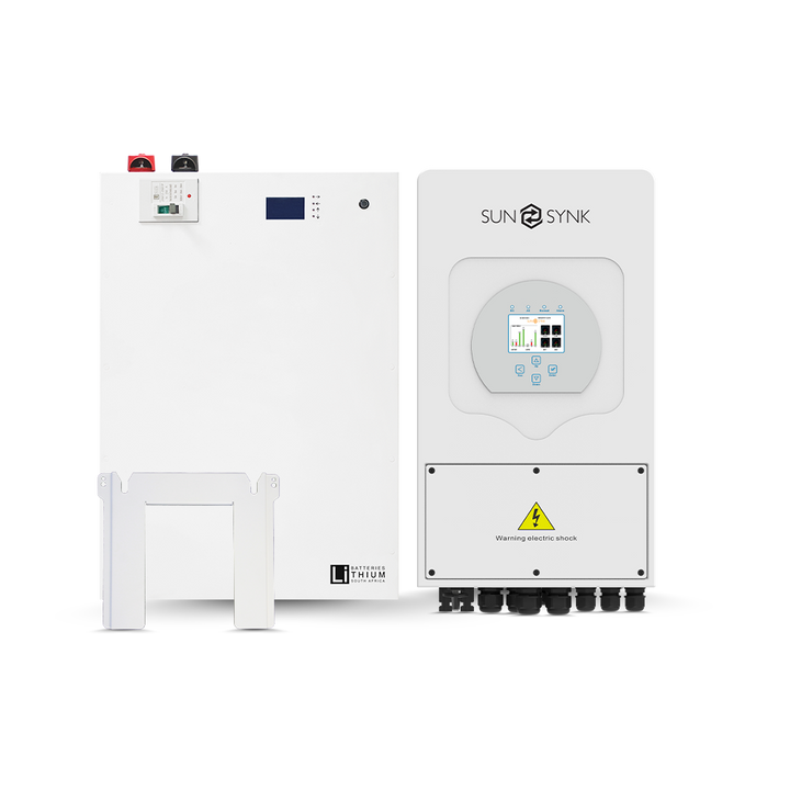 Sunsynk Hybrid 5K & LBSA 51.2V 208Ah 10.6kWh