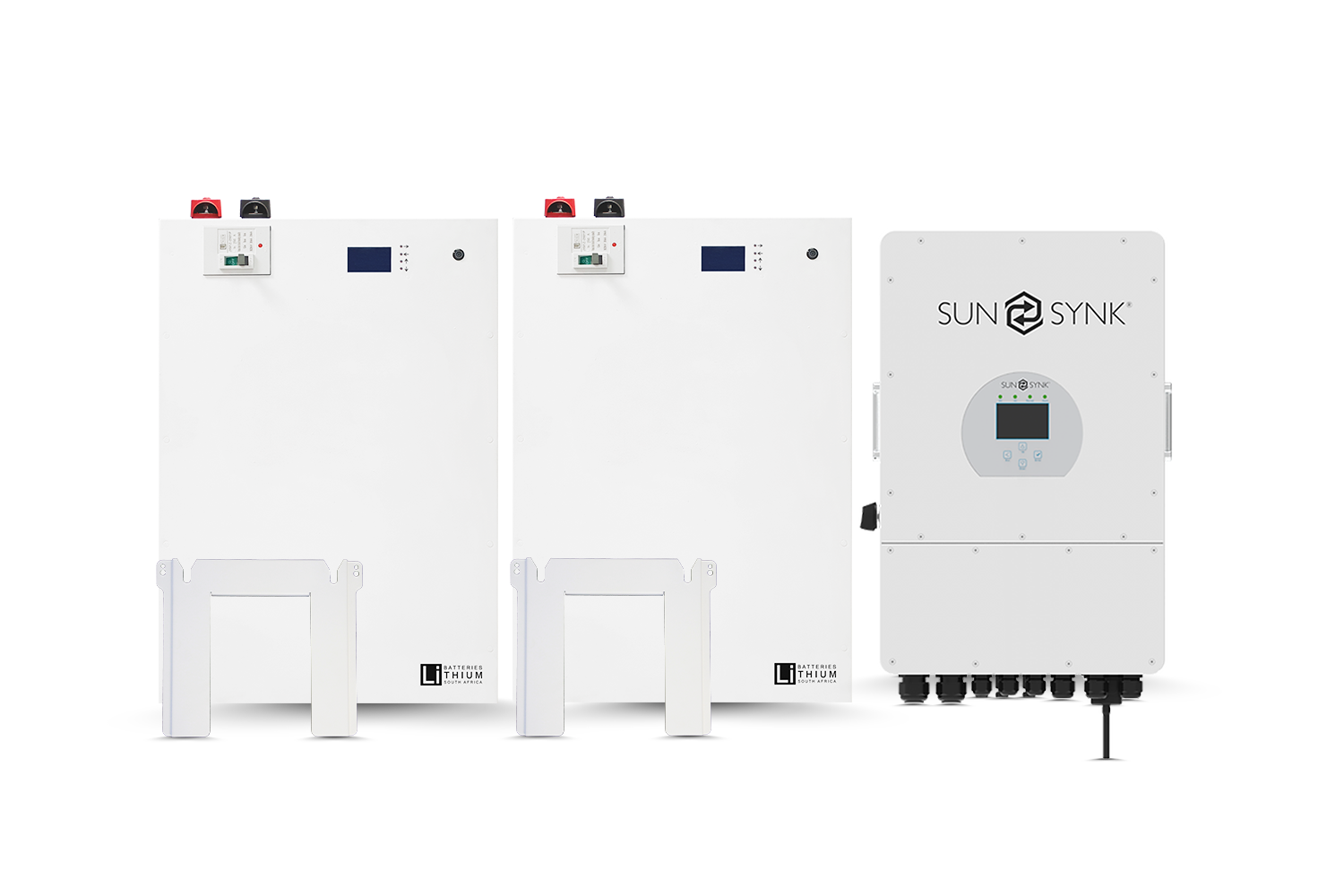 Sunsynk Hybrid 8K & 2x LBSA 51.2V 208Ah 10.6kWh