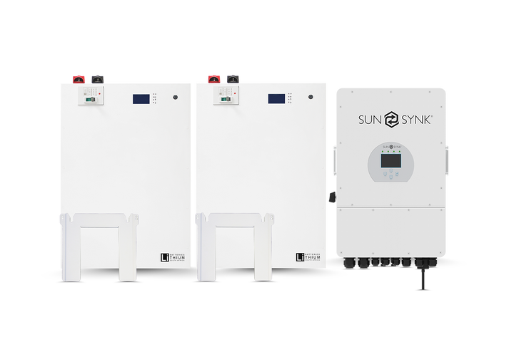 Sunsynk Hybrid 8K & 2x LBSA 51.2V 208Ah 10.6kWh