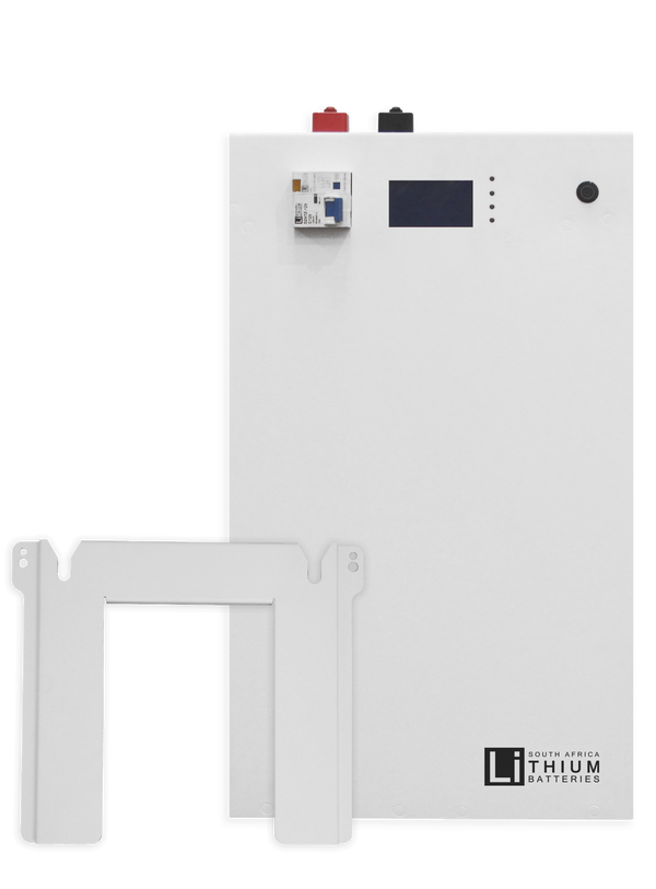 White 38.4V 208Ah 7.9kWh LiFePO4 Lithium Iron Phosphate Wall Mount Solar UPS Battery