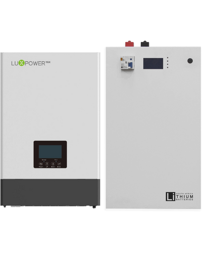 Luxpower SNA 5000 and 5.3kWh Wall Mount LBSA Battery Combo